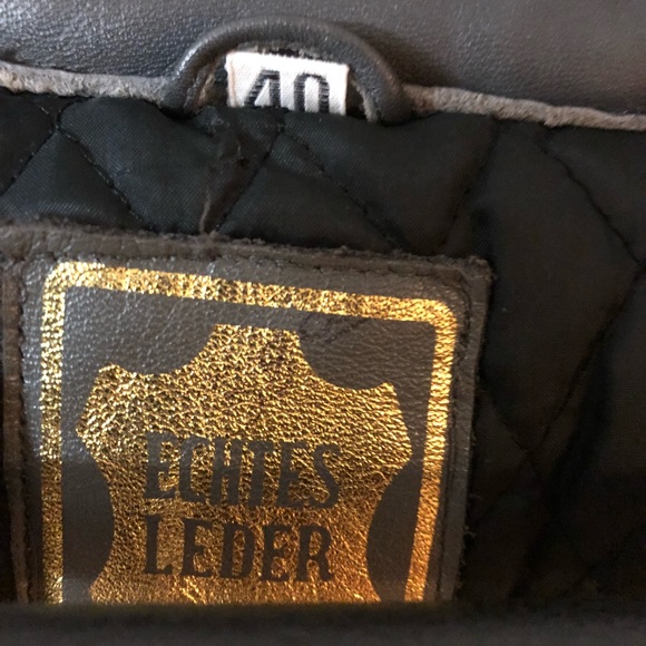 ECHTES LEDER Motorcycle Jacket - Picture 2 of 8